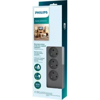 Überspannungsschutz Philips SPN3140A/60 — 14 Steckdosen, 60 Hz