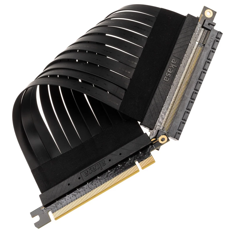 Riser-Kabel Akasa RISER Schwarz X2 Premium PCIe 3.0 x16 20 cm
