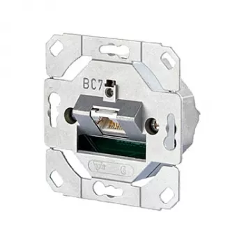 Metz Connect 130C371200-I E-DAT C6A Unterputz-Anschlussdose mit 1 Port