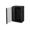 Digitus Unique DN-19 20-U-SW - Schrank - Netzwerkschrank - geeignet für Wandmontage - Schwarz, RAL 9005 - 20U - 48,3 cm (19) (DN-19 20-U-SW)