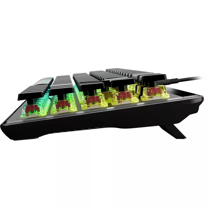 Vulcan II Mini Air, Gaming Keyboard schwarz, DE-Layout, TITAN II Optical Red