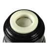 Beper BI.504 Isolierflasche 500 ml, Edelstahl, mit Becher, rot gepunktet