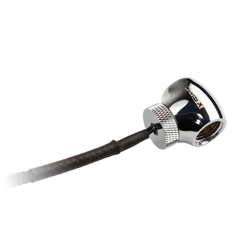 Temperatursensor XSPC Temperatursensor 2x G1/4 IG – Chrom, 2x G1/4 Innengewinde