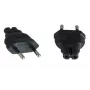 Microconnect PEEUC7AD Netzadapter, EU-Stecker (Stecker) auf C7-Buchse, Schwarz
