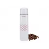 Beper BI.504 Isolierflasche 500 ml, Edelstahl, mit Becher, rot gepunktet