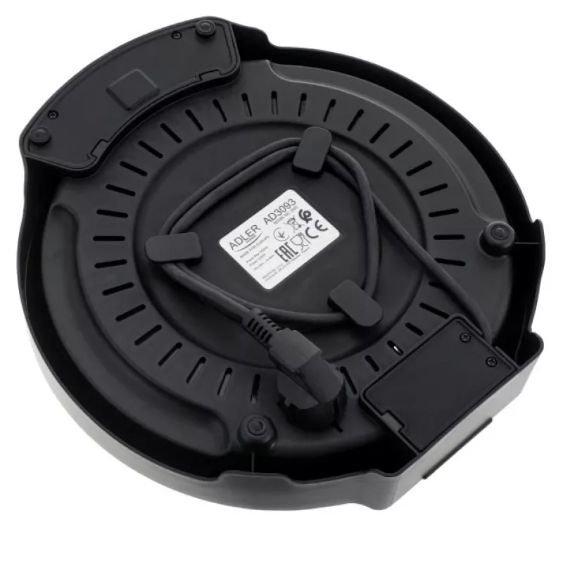 Adler AD 3093 2-in-1 doppelseitiger elektrischer Crêpe-Maker, 1600 W, Schwarz