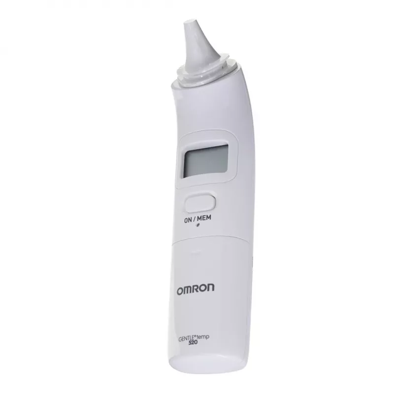 Omron Gentle Temp 520 Contact Weiß Ohr