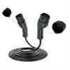 Elektrofahrzeug-Ladekabel ROLINE Typ 2 – 5 m, 22 kW (3-phasig), 32 A, 480 V, schwarz