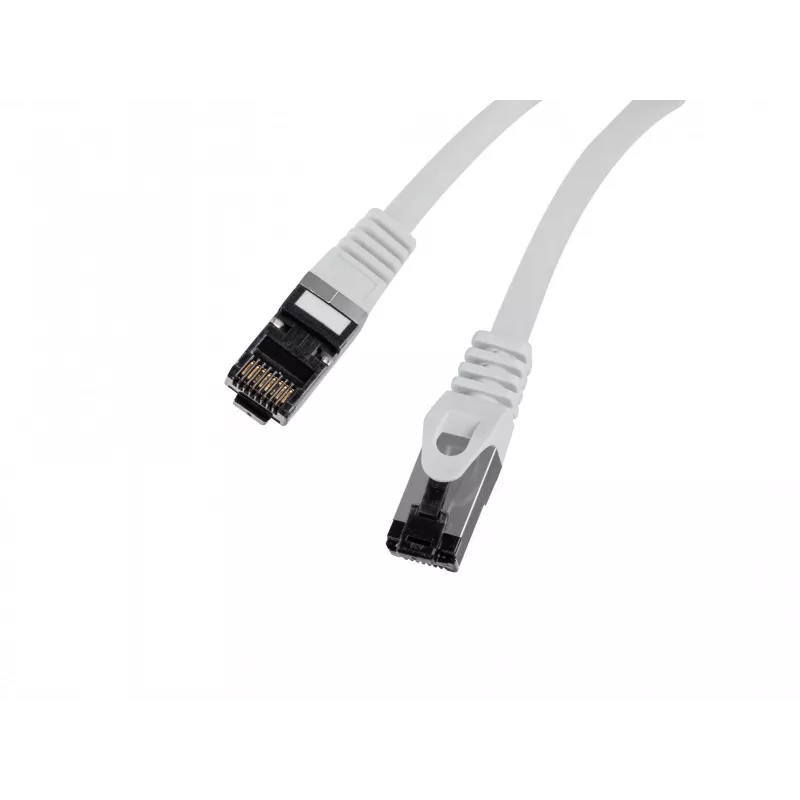 Lanberg PCF8-10CU-0300-S Patchkabel Cat.8.1 S/FTP LSZH, Kupfer, 3 m, grau, Fluke passed