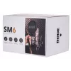 RODE SM6 Stoßdämpferhalterung mit Popfilter, Schwarz