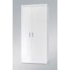Kleiderschrank cama meble SAMBA weiß/weiß glanz, 900×550×2030 mm, 1 Fachboden