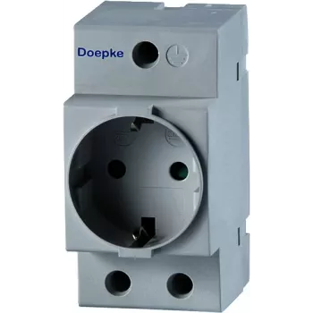 Doepke 09980028 Steckdose Typ F, Weiß