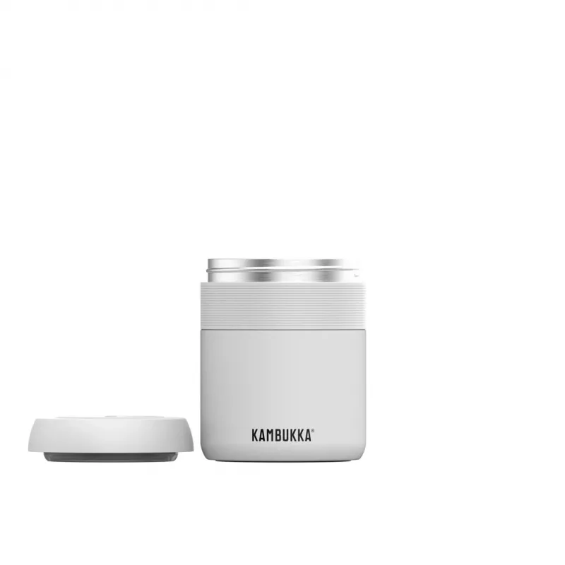 Essen-Thermoskanne Kambukka Bora 600 ml Chalk White (11-06013)