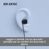 Sony IER-EX15C Headset Kabelgebunden In-Ear Anrufe/Musik USB Typ-C Blau