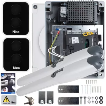 NICE WINGO 3524 24V Kit für Doppelflügeltore, ohne Fotozellen (WINGO3524KCER10)