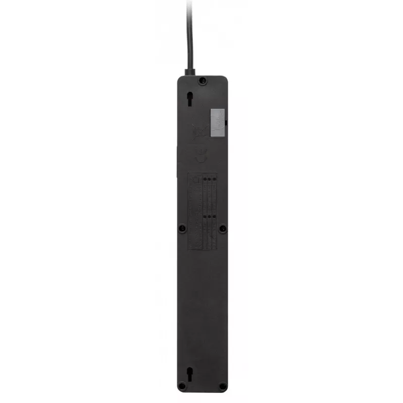 LESTAR ZX 510 G-A K.:CZ 5,0M Überspannungsschutz Schwarz 5 AC-Ausgänge 230 V 5 m