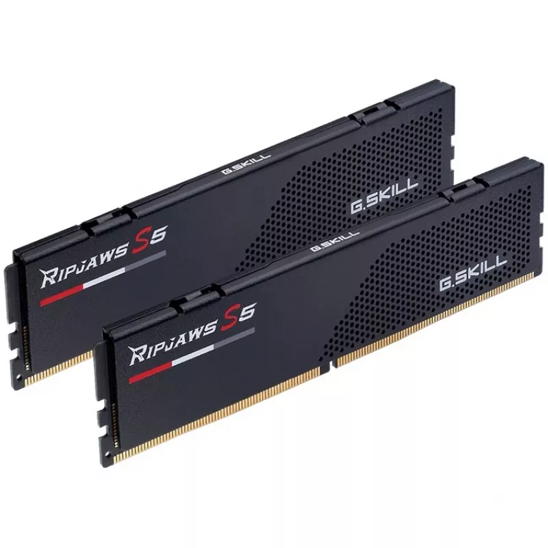 DIMM 96 GB DDR5-6000 (2x 48 GB) Dual-Kit, Speicher schwarz, F5-6000J3036F48GX2-RS5K, Ripjaws S5, INTEL XMP
