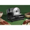 Jata JECF1200 elektrische Aufschnittmaschine, 200 W, 190 mm Edelstahlmesser, 0-15 mm Schnittstärke