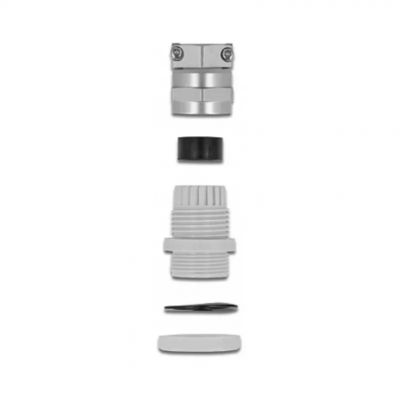 Kabelverschraubung DeLOCK 60358 Grau Metall Kunststoff