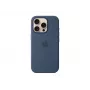 Silicone Case mit MagSafe für iPhone 16 Pro - Denim