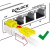 Netzwerkkabel DeLOCK 85335 RJ-45 Cat6a 5m Weiß