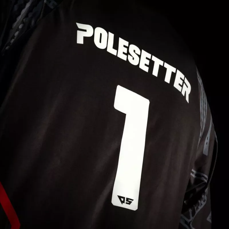 Polesetter ONE Simracing-Trikot Rot - S