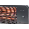 Quarz-Elektroheizstrahler SUNRED LUG-2000W — 2000 W, Quarzglaselement, für den Außenbereich, Wandmontage, IP24, schwarz