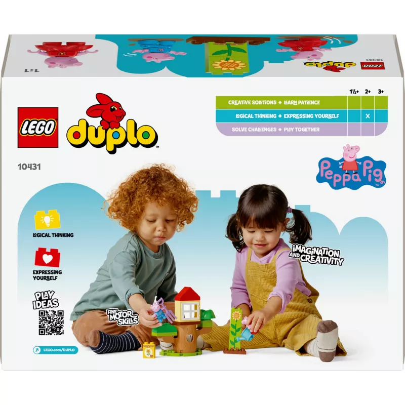 Lego 10431 Duplo Peppa Pig Garten und Baumhaus Spielset