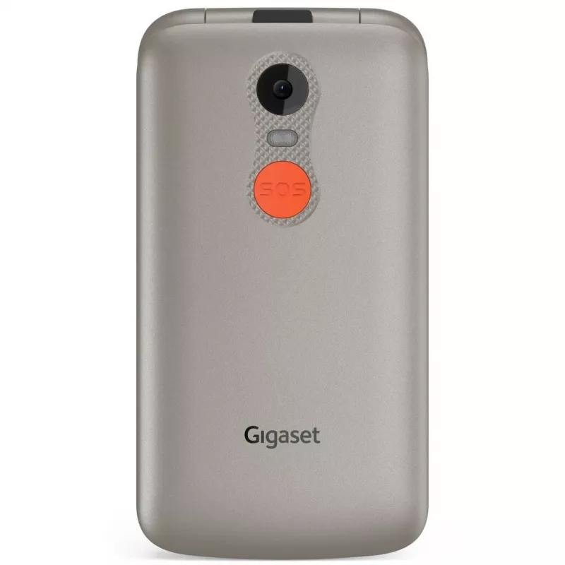 Gigaset GL595 Klapp-Handy, 2,8 Zoll, Silber