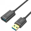UNITEK Y-C457GBK USB-Kabel USB 3.2 Gen 1 (3.1 Gen 1) 1 m USB A Schwarz