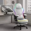 RGB-weißer Mesh-Gaming-Stuhl