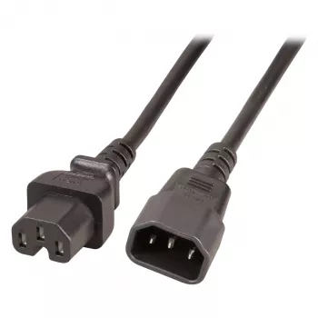 EFB Elektronik EK585.1V2. Kabellänge: 1 m, Anschluss 1: IEC C14, Anschluss 2: IEC C15. Eingangsspannung: 250 V, Eingangsstrom: 10 A (EK585.1V2)