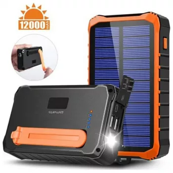Powerbank Propper Solar 12000mAh grau