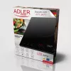 Adler AD 6513 Kochfeld Schwarz Tischgerät 29 cm Zone Induktionskochfeld 1 Zone(n)