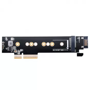Silverstone SST-ECM28 M.2/SATA-Adapterkarte, PCIe 4.0, 1x M-Key, 1x SATA
