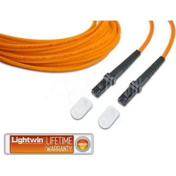 Lightwin Hochwertiges Duplex LWL Patchkabel, MM OM2, MTRJ - MTRJ LWL Patchkabel (LDP-50 MTRJ-MTRJ 3.0)