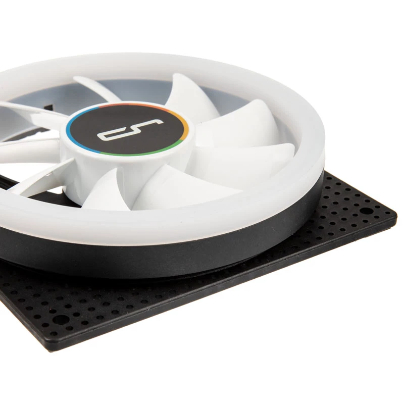 Cryorig Crona X CR-XRX1 Gehäuselüfter, 120 mm, PWM, ARGB, weiß