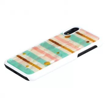 iKins Pop Hülle für iPhone XR, Mintweiß, K1730H