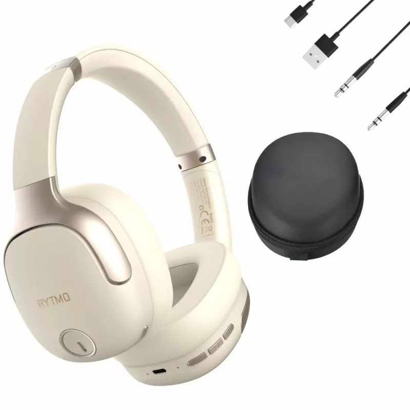 Kopfhörer Manta HDP1001CR Rytmo Elegance Cream
