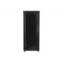 Lanberg FF01-6632-12B Rack-Schrank 32U Standschrank Schwarz