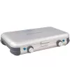 Tragbarer Grillkocher Campingaz 2213311, 2 Zonen, 5,4 kg, 490×350 mm, schwarz/grau/silber