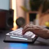 Tastaturmatte GLORIOUS GLO-KB-ACC-KBM-STC-100-BLK — 100 % Schwarz, schreibtischgroße Schutzmatte
