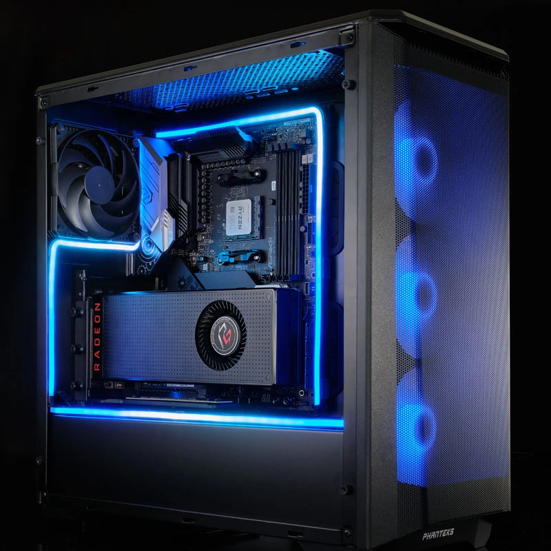 PHANTEKS Neon Digital RGB LED Strip Combo Set, 40 cm (2 Stück)
