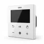 Gira System 3000 Raumtemperaturregler mit Display, System 55 Reinweiß Glänzend