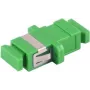 S/CONN 07-60051 LWL-Adapter SC/SC, Simplex, grün