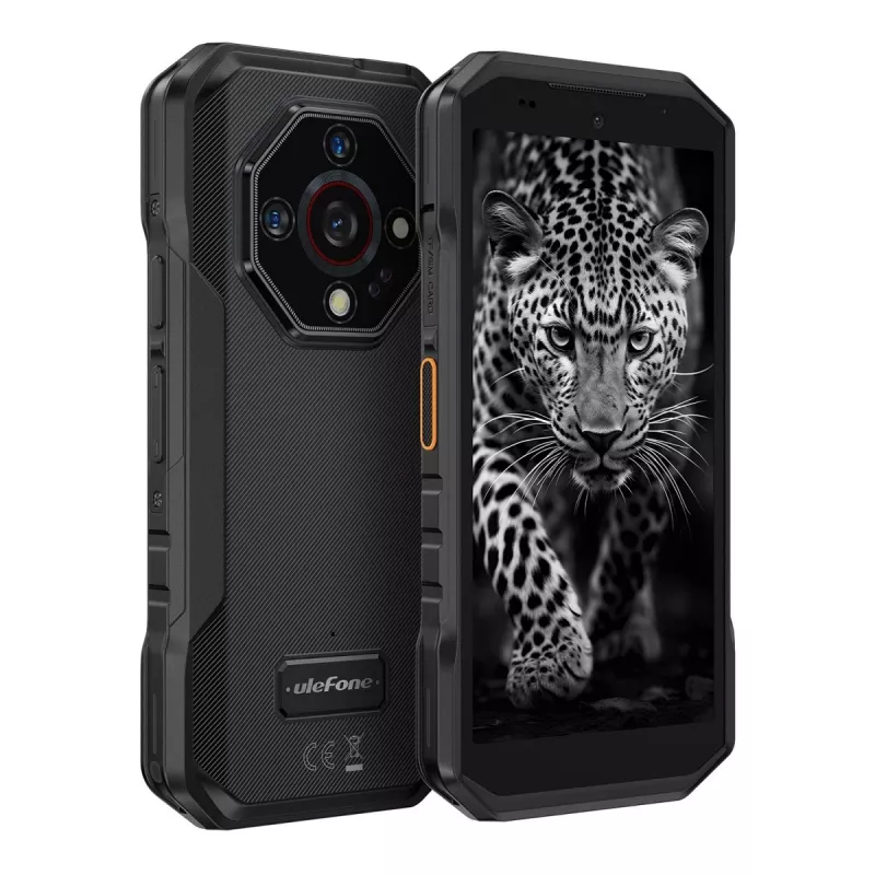 Ulefone Armor X32 UF-AX32/BK Smartphone, 5,65 Zoll, 6 GB RAM, 128 GB, Android 14, 5500 mAh, Future Black