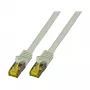 EFB-Elektronik RJ45 Patchkabel Cat.6A S/FTP LSZHCat.7 Rohkabel Grau 7,5 m Hersteller: EFB Elektronik (MK7001.7,5G)