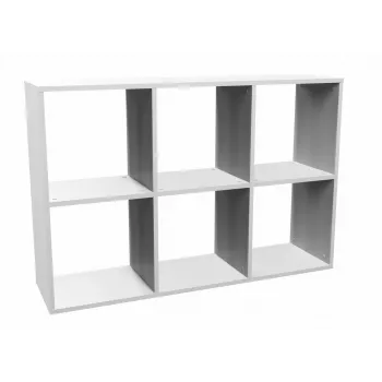 Topeshop MALAX 2X3 BIEL Wohnzimmer-Bücherregal