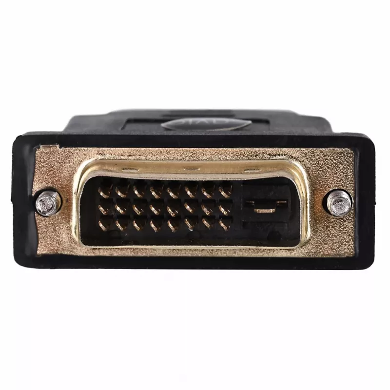 Savio CL-21 Adapter HDMI-Buchse auf DVI-D-Stecker, Schwarz