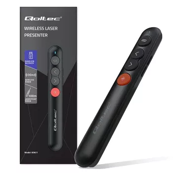 Laserpointer-Präsenter 4in1 USB 3.0 2,4 GHz 30 m